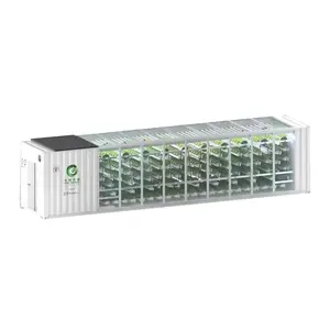 Plant container Hydroponic Vegetable Microgreen Plant Fodder Fruit Smart Vertical Container Greenhouse Plant Factory