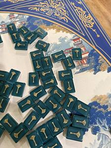 Edición de <span class=keywords><strong>Julio</strong></span> 2026: Juego de Mahjong Americano de Lujo en Acrílico, 160 Fichas, Juego de Mesa, Regalo - Product Image 3