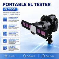 Testeur de panneaux solaires EL avec alimentation électrique optionnelle 1500V pour inspection électroluminescente sur site