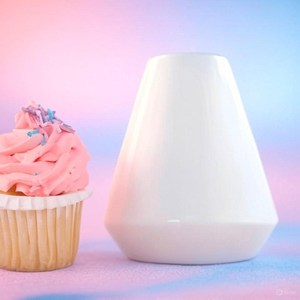 Vintage European-Style Porcelain <b>Vase</b> - Custom Sizes | Elegant Ngoc Binh Design for Luxury Weddings & Upscale Restaurant Decor - Product Image 1