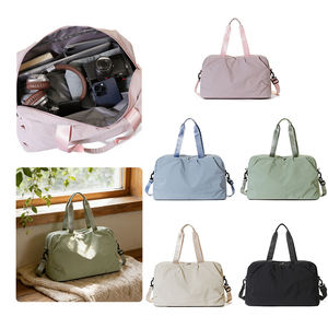 Sac de voyage populaire de grande capacité, sac de sport avec séparation sec/humide, portable, à main, poche <span class=keywords><strong>avant</strong></span>, peut contenir une raquette, sac de sport - Product Image 1