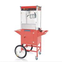 Ommercial-máquina de palomitas de maíz montada en vehículo, tipo carrito