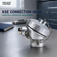 Carcasa de Sensor Industrial KSE de Aleación de Aluminio IP65 con Conexión para Termopar, para Alta Temperatura, Color Personalizado, OEM, ODM, OBM