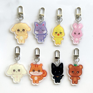Llavero Creativo de Moda Coreana con Diseño de Ídolo de Dibujos Animados, Colgante para Bolso, Llavero K-pop Personalizado de Acrílico para Mujer, Regalos - Product Image 3