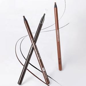 Crayon à <span class=keywords><strong>sourcils</strong></span> Double tête de haute qualité maquillage minéral doux torsadé imperméable avec pinceau ombre brune naturelle lisse et fine - Product Image 1