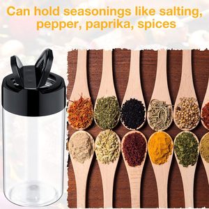 Wholesale Eco-Friendly PET Plastic <b>Spice</b> Bottle & <b>Jar</b> 8oz with Butterfly Cap and Dual/Single Opening - Product Image 4