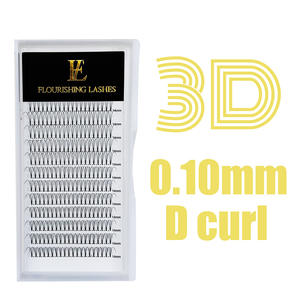 رموش مزدهرة وصلات رموش مسبقة الصنع مراوح حجم 3d 4d 5d 6d 10d تمديد فردي - Product Image 4