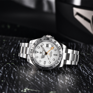 Nuevo Reloj Deportivo Mecánico Automático para Hombre PAGANI Design 2025, <span class=keywords><strong>GMT</strong></span>, Sumergible, 10 Bar, Acero Inoxidable, BGW-<span class=keywords><strong>9</strong></span> - Product Image 4