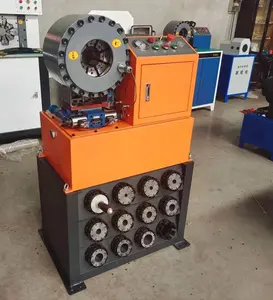 Máquina prensadora de manguera hidráulica de alta presión automática de 6-51mm, máquina prensadora, máquina prensadora de manguera