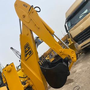 Chargeuse sur pneus JCB 3CX 4CX d'occasion 4x4, pelle rétro, bon état, mini tracteur pour travaux de construction - Product Image 6