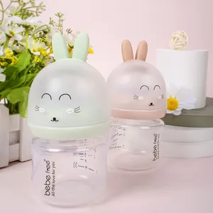 Botol Susu Bayi Baru Lahir, Botol Susu Mini Bayi Baru Lahir Kartun Lucu 100Ml Dot PP