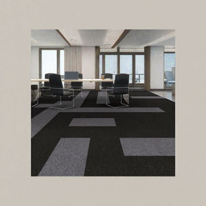 Alfombra de Baldosas para Hogar, Dormitorio u Oficina, con Respaldo Acolchado de PVC, 50x50 cm, Cuadradas, de Nailon Lavable, Antimicrobianas, con Pelo Cortado, Jacquard, Ecológicas - Product Image 2