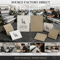 Étiquettes tissées classiques à coudre pour l'image de marque et les instructions d'entretien sur les vêtements