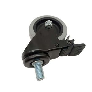 Cấu hình thấp STEM 3 inch công nghiệp bánh xoay Caster bánh xe ghế kim loại bánh xe - Product Image 2