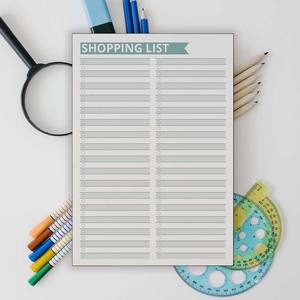 L'impression personnalisée peut déchirer le planificateur de repas quotidien liste de choses à faire liste d'épicerie du réfrigérateur bloc-notes collants - Product Image 3