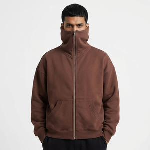 Trendy Balaclava Hoodie Unisex Warm Comfortable Stylish Winter Pullover Hooded <b>Sweatshirt</b> Wholesale Supply - Product Image 1
