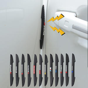 RTS <span class=keywords><strong>2025</strong></span> 4 Uds. Protector de goma con logotipo de coche, antiarañazos pegatina, protectores de borde de puerta lateral de coche, Protector para todos los vehículos SUV - Product Image 2