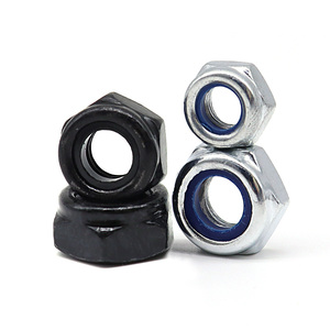 Thép carbon mạ kẽm Nylon lục giác chống nới lỏng <span class=keywords><strong>Nut</strong></span> khóa <span class=keywords><strong>Nut</strong></span> chống trượt <span class=keywords><strong>Nut</strong></span> M3M4M5-M20 hỗ trợ tùy biến - Product Image 3