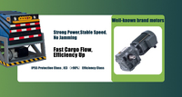 Convoyeur mobile portable Lianxin pour le chargement et le déchargement de remorques et de camions