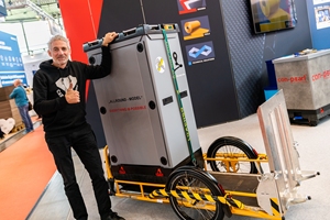 Di động giao thông vận tải hệ thống cuối cùng dặm xe đạp Giao hàng vận chuyển hàng hóa xe đạp giao hàng sinh thái thân thiện giao hàng đô thị bền vững Carla hàng hóa - Product Image 3