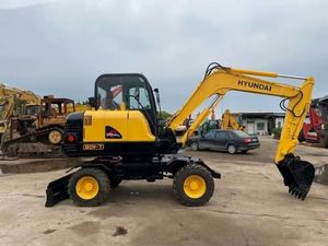 Excavadora de Ruedas Hyundai 60W-7, Corea del Sur, Nueva, Excelente Rendimiento, con Motor, Bomba, Caja de Cambios, PLC - Product Image 4