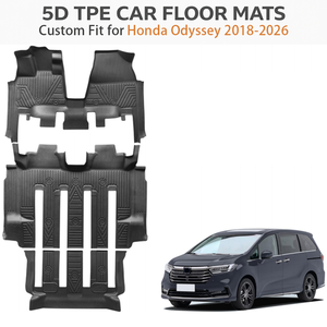 Tapetes de Auto Personalizados de TPE para Honda Odyssey PHEV LHD 2018-2026 |   Tapetes para Piso Impermeables para Todo Clima, Juego Completo, OEM de Fábrica - Product Image 2