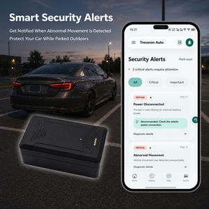 Traceur GPS Trevaron Auto 5200mAh pour la sécurité des véhicules en extérieur, localisateur <span class=keywords><strong>de</strong></span> <span class=keywords><strong>voiture</strong></span> magnétique avec alertes via application et <span class=keywords><strong>historique</strong></span> d'itinéraire - Product Image 3