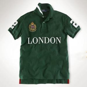 <span class=keywords><strong>Polo</strong></span> Uomo 100% Cotone di Alta Qualità con Logo Ricamato Personalizzato <span class=keywords><strong>T</strong></span>-<span class=keywords><strong>Shirt</strong></span> Casual Marchio Ralph Lauren City Tops - Product Image 5