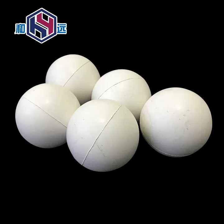 Schermo a vibrazione palla di gomma ammortizzante 50mm pallina da tennis trasparente in stock bianco solido