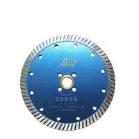 Lame de scie diamantée JDK 6 pouces Turbo/disque de coupe pour pierre de quartz de granit