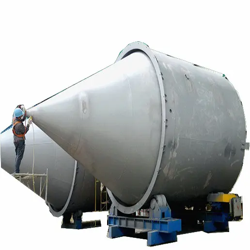 Large Fabrication of Hot Low-pressure Separator for Oil Refinery