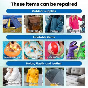 Clear Inflatable Patch Repair Kit Waterproof Self-Adhesive Pool Repair <strong>TPU</strong> <strong>Tape</strong> for Air Mattress Bounce House Pool Floats - Product Image 4