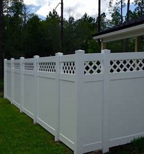 Pvc Hàng Rào Bài <span class=keywords><strong>Cap</strong></span> Hàng Rào, Trellis & Gates Longjie Áp Lực Thiên Nhiên Điều Trị Loại Gỗ - Product Image 6