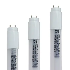 High Quality G13 8W 16W 20W Nano LED Tube Light CE RoHS Certified IP44 SMD 2835 T8 600mm 1200mm 1500mm 2ft 3ft 4ft 5ft LTL-T8NA
