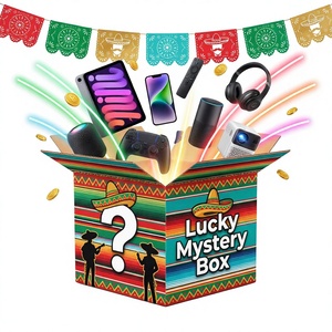 Caja Misteriosa Viva México 2026, con 1-3 Artículos Aleatorios: Proyector Electrónico, Dron, Altavoz Bluetooth, Regalo Sorpresa - Product Image 1