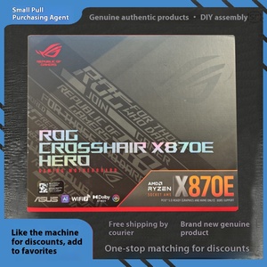 ROG CROSSHAIR X870E HERO <span class=keywords><strong>DDR5</strong></span>マザーボードATXフォームデスクトップ<span class=keywords><strong>AMD</strong></span> CPU 9000シリーズ対応ダブルSATA用 - Product Image 3