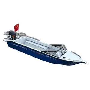 6m/24ft full-welded CE Certificate 9-24ft Aluminium Boat for sale fishing boat sail boat for sale