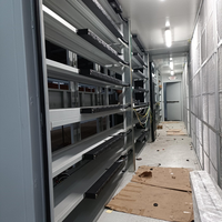 Conteneur minier préfabriqué ACT 70Phs 1200KW, supportant 336 unités de modèles S19 S21, conteneur minier ASIC