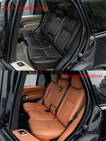 Housse de siège de voiture de luxe pour Range Rover, ensemble complet, en cuir de vachette, pour Vogue Sport Defender Benz Leather