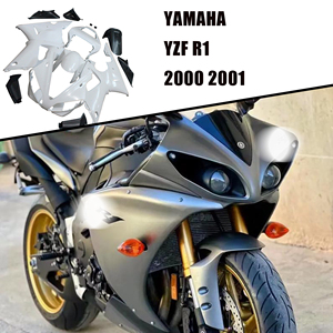 Personnalisation sur mesure - Kit de carénage en ABS blanc non peint pour YAMAHA YZF <span class=keywords><strong>R1</strong></span> <span class=keywords><strong>2000</strong></span> 2001 Carénage en plastique ABS - Product Image 5