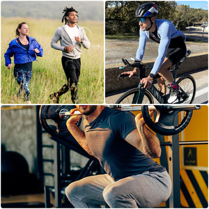 Ginocchiera termica in pile elasticizzata a doppio strato - Product Image 5