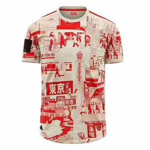 Tayland kalite yeni 2023 2024 TSUBASA futbol forması 23 24 karikatür baskı Anime futbol gömlek - Product Image 1