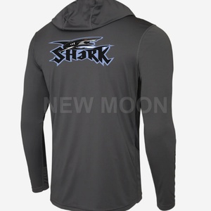Traje de Pesca Sublimado Personalizado de Secado Rápido, Manga Larga, Protección Solar UPF 50+, Camisa de Pesca con Capucha para Exteriores, Sudadera con Capucha para Hombre de Verano - Product Image 6