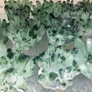 Wholesale Decorative Green Phantom Ghost Quartz <strong>Crystal</strong> <strong>Cluster</strong> Green <strong>Crystal</strong> <strong>Cluster</strong> for Sale - Product Image 6
