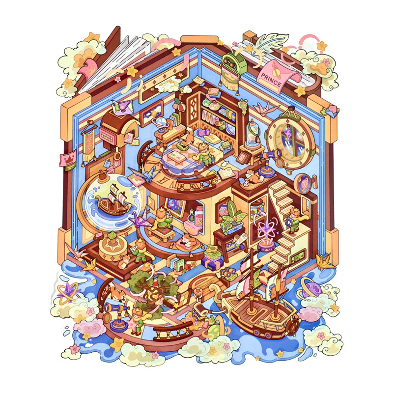 A El Geógrafo del Principito - Blanco