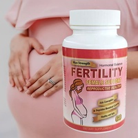 Tablet kesuburan wanita, suplemen kesehatan dilengkapi Vitamin untuk dukungan kesehatan reproduksi wanita & keseimbangan nutrisi