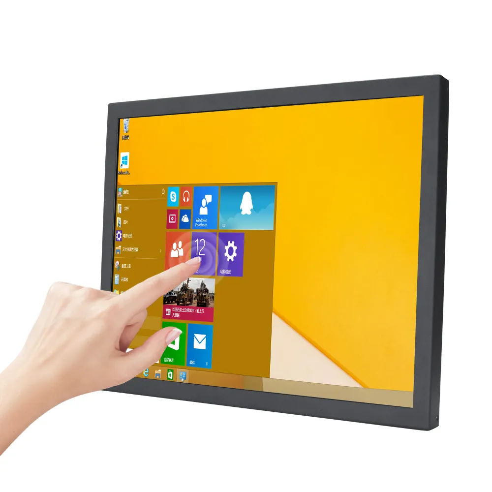 15 inch Open Frame Capacitive Touch Display Lcd Monitor Led Hdmi Embedded Or Wall Mount Touch Screen Monitor Open Frame