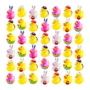 Phục sinh cao su vịt Mini Bunny duckies tắm đồ chơi cho bé tắm Phụ kiện trẻ em phục sinh giỏ stuffers và Đảng ủng hộ - Product Image 3