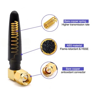 Wifi <span class=keywords><strong>Antenna</strong></span> 2.4Ghz 5Ghz Dual Band BLE antennae góc bên phải máy tính Card mạng không dây Router Camera An Ninh - Product Image 1