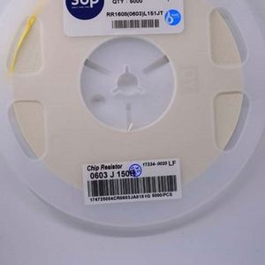 Manufacturer Direct RR1608 0603L151JT 0603 1608 Resistors Chip Resistors SMD Resistors 150ohm 5% 1/10W Thick Film Resistor - Product Image 1